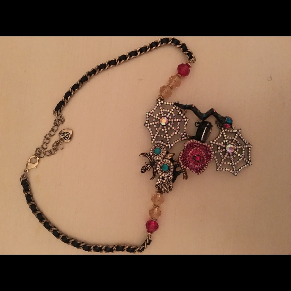 Betsey Johnson Creepshow necklace